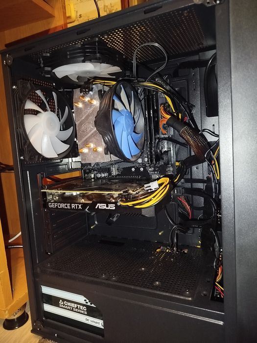 Комп'ютер 3060ti ryzen 5 3600 16 gb озу 3200