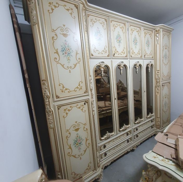 Wspaniała sypialnia włoska marki Silik barokowa