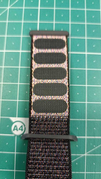 Bracelete Apple Watch Sport Loop Preta 38mm | Nova & Original