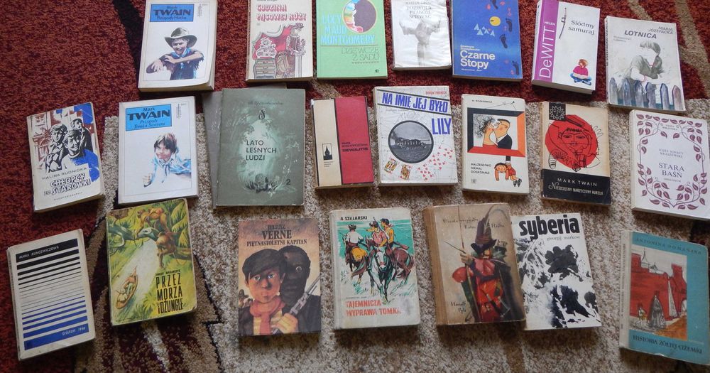 Książki 23 pozycje PRL. Literatura młodzieżowa