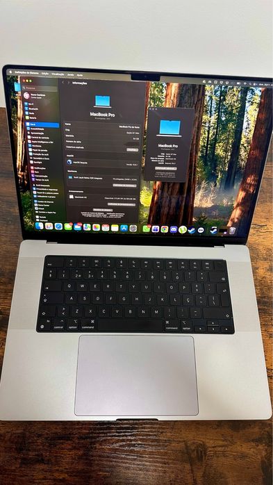 Macbook Pro 16” M1 MAX • 64GB RAM / 1TB SSD • Estado Impecável