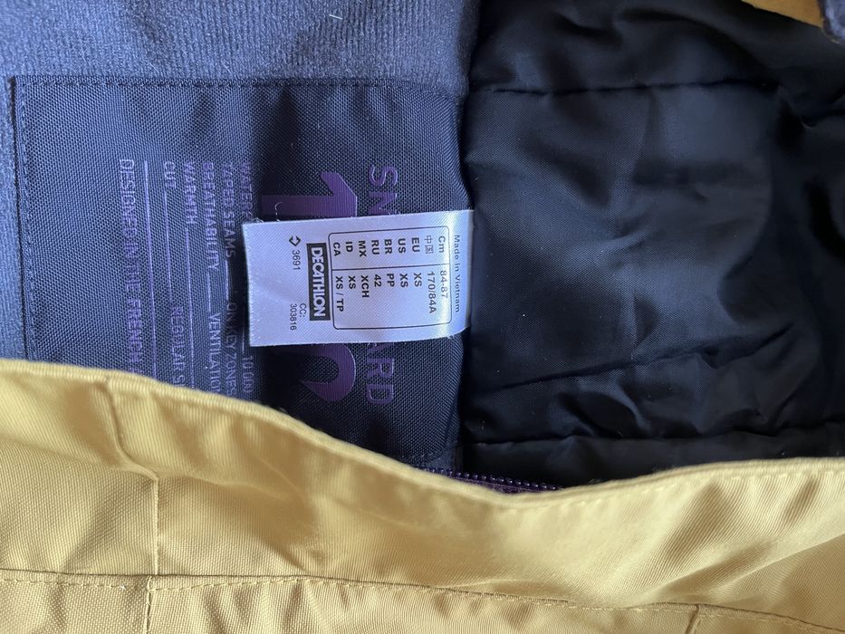 Kurtka snowbordowa młodzieżowa roz xs