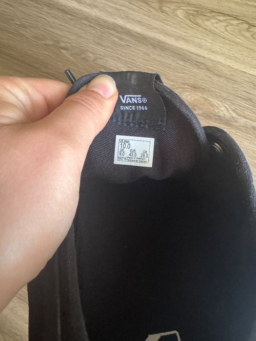 Кеди Vans 43р. в ідеальному стані