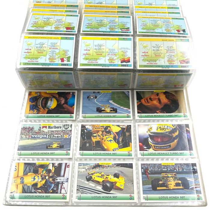 Ayrton Senna cartas 1994 PMC colecção