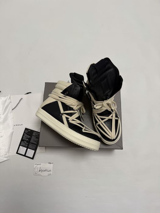 кроссовки кеды Rick Owens Geobasket ramones megalaced 41 42 43 44 balenciaga vetements raf simons rick owens