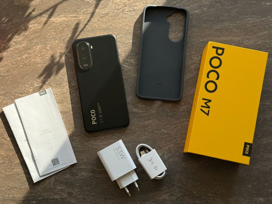 Xiaomi POCO M7 6/128 Black, Silver
