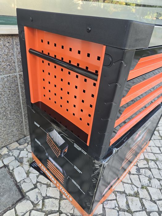 Carrinho de bancada Kraf Muller 4 gavetas 4 cheias novo