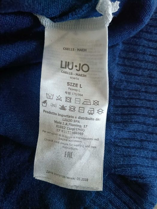 Wełniany golf z dodatkiem kaszmiru LIU JO