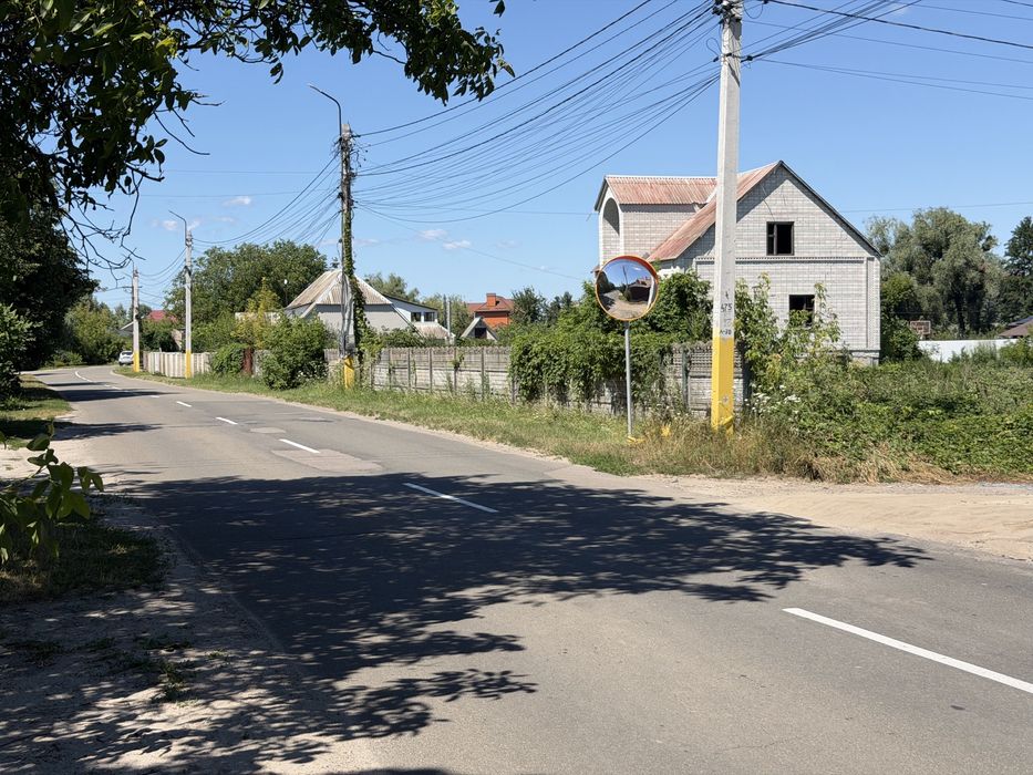 Пр зем6сЗазимье фасад от асфальта по ул Деснянская свет газ интернет