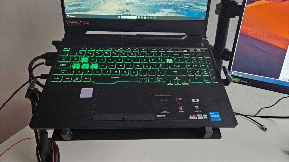 ASUS TUF FX506HC GTX 3050 4GB i5-11400H 16GB  15,6 cali FULL HD 144 HZ