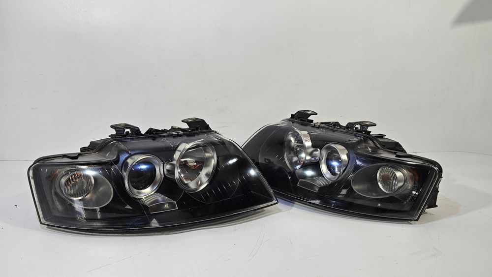 Audi A4 B6 Cabrio Kabriolet Lampy Przód Przednie Xenon Lewa + Prawa Europa Oryginał Stan BDB