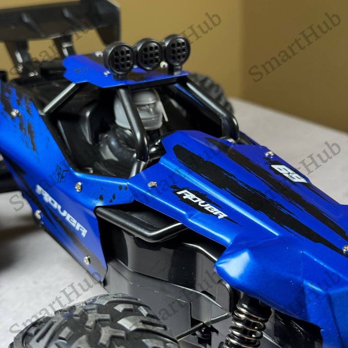 Джип на радиоуправлении «Thunder Strike Blue». Машинка на пульте.