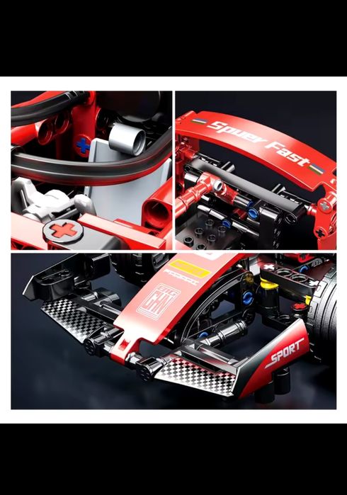 Авто Ferrari болід Формула конструктор лего Formula F1 Technic 67126