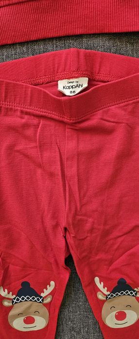 Bluza i legginsy świąteczne Kappahl