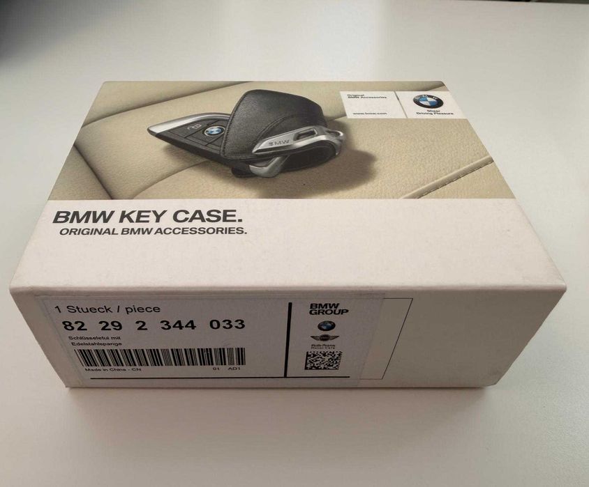 Capa em pele chave BMW - 82-29-2-344-033 - Peça original