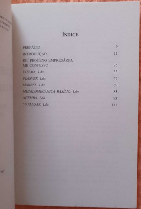 Pequenas empresas: sucessos e insucessos, Nelson Santos António