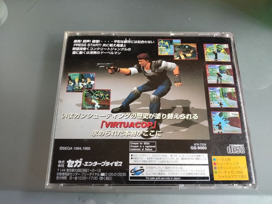Sega Saturn - Virtua Cop - original