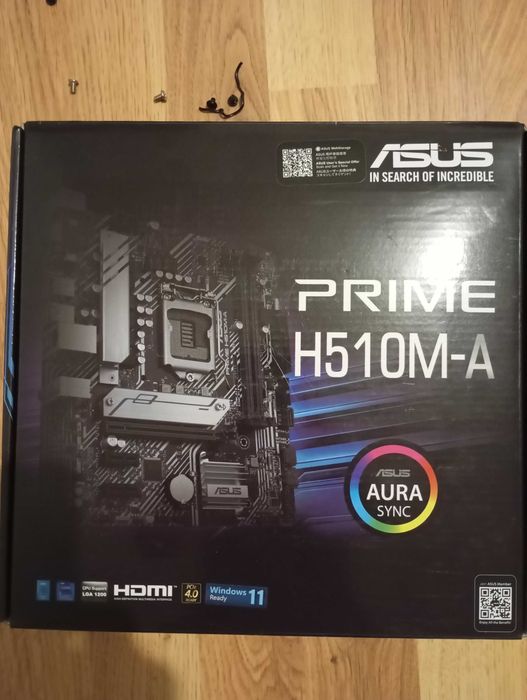 Материнська плата ASUS PRIME H510M-A