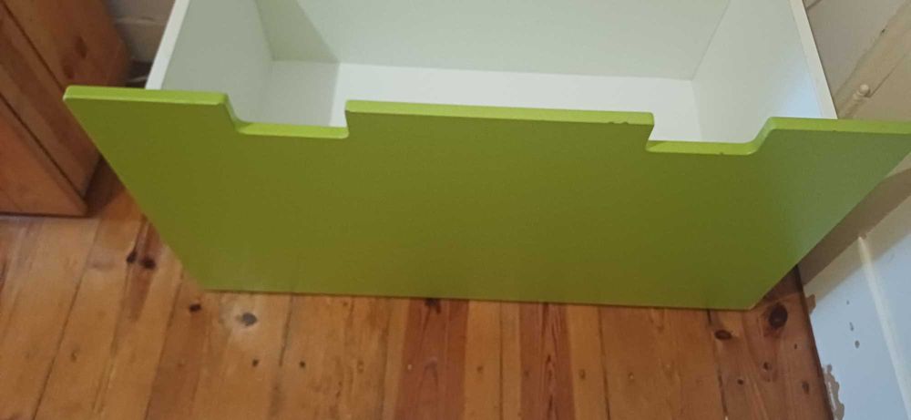 Bau de arrumação ikea cor verde