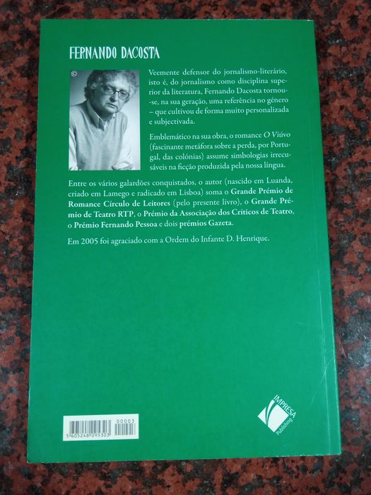 O Viúvo - Memórias do Fim do império - de Fernando Dacosta