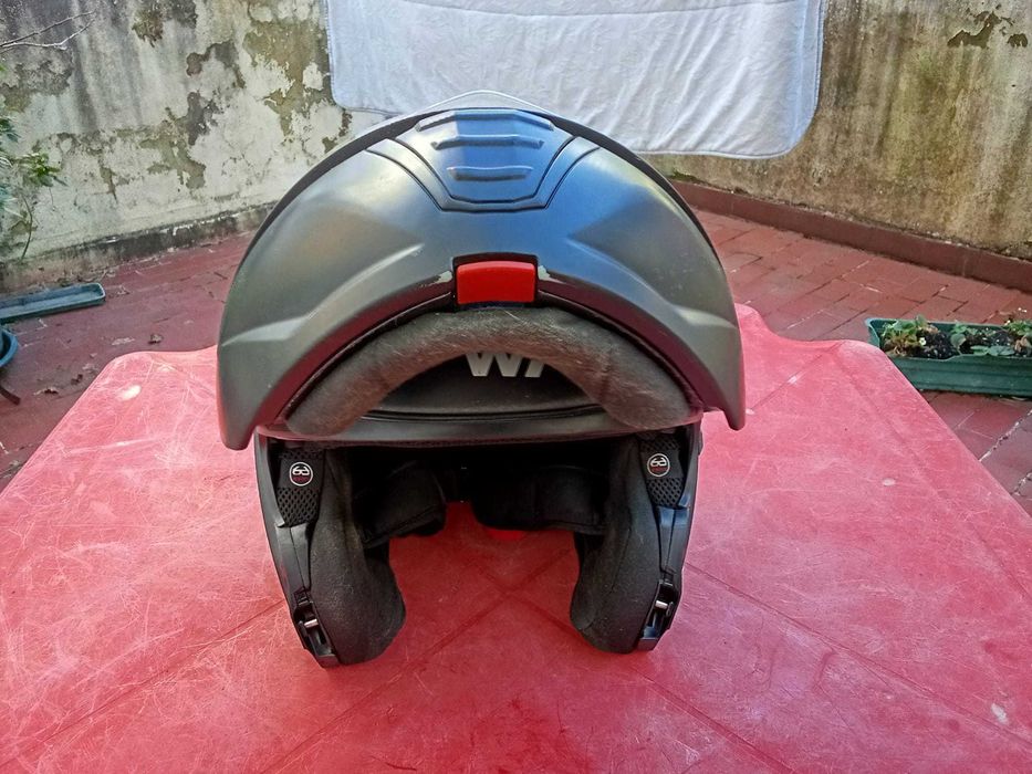 Capacete modular (articulado) para Mota