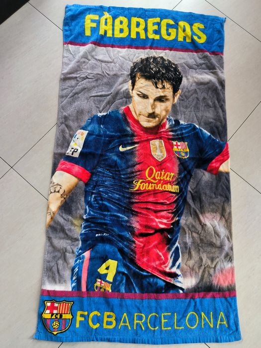 Ręcznik plażowy/kąpielowy dziecięcy FC Barcelona