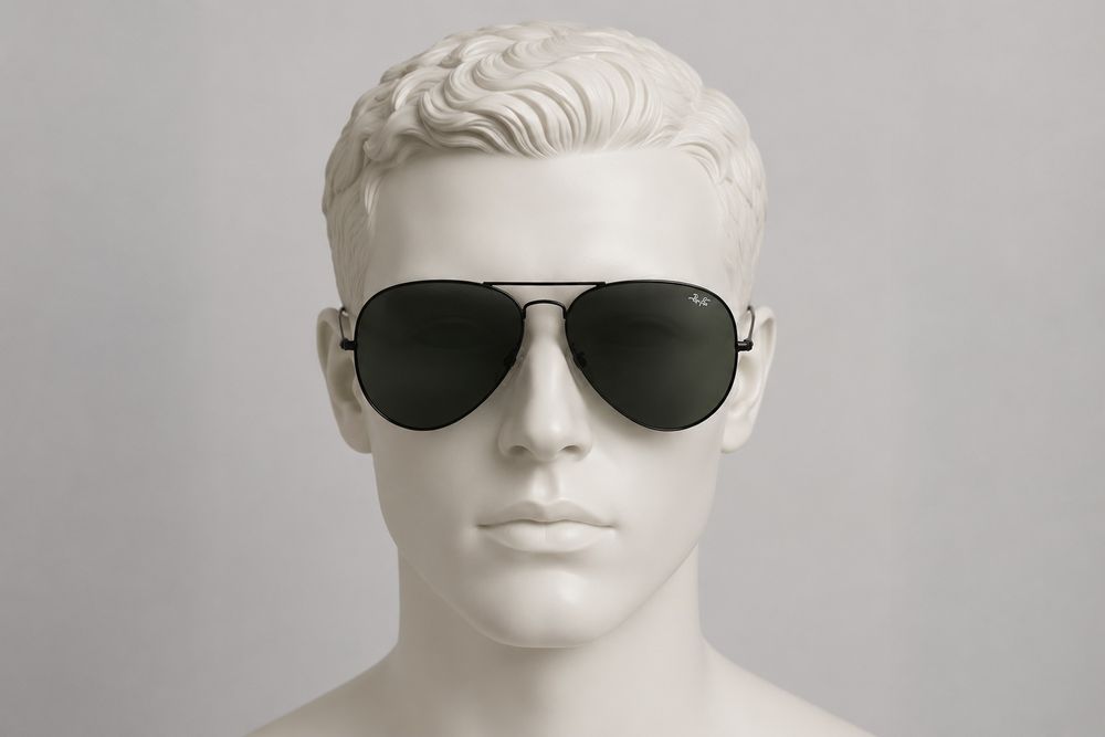Okulary RayBan Aviator Large Metal II Przeciwsłoneczne Premium
