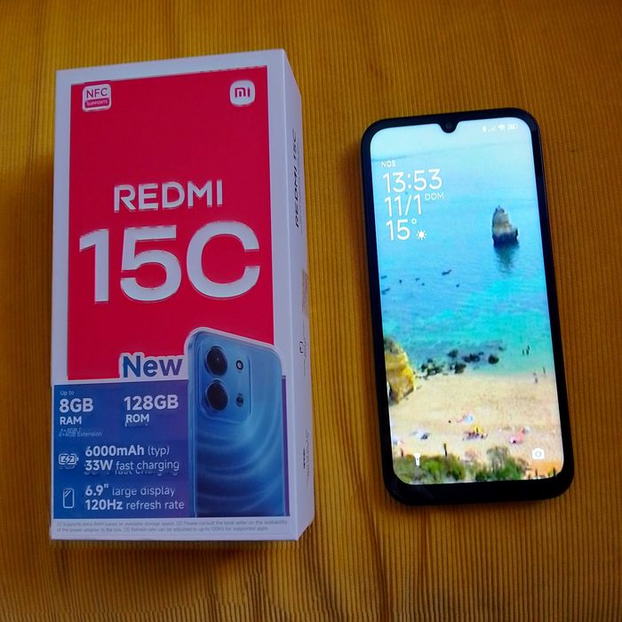 REDMI 15 C   - Novo a estrear !! com oferta capa