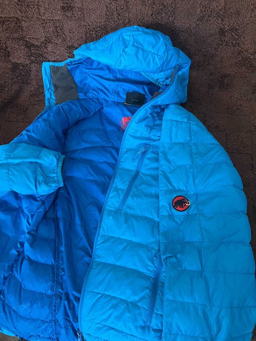 Mammut Broad Peak Hooded Jacket пуховик оригінал синій