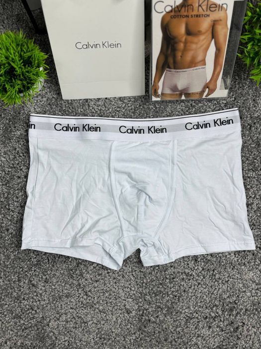 Боксерки Calvin Klein черные мужские трусы Кельвин Кляйн боксеры Кельвын подарочные | Боксерки Кельвін Кляйн чоловічі чорні труси Calvin Klein