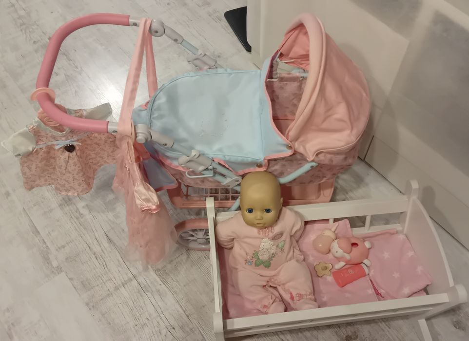Baby Annabell - lalka, wózek, kołyska, akcesoria