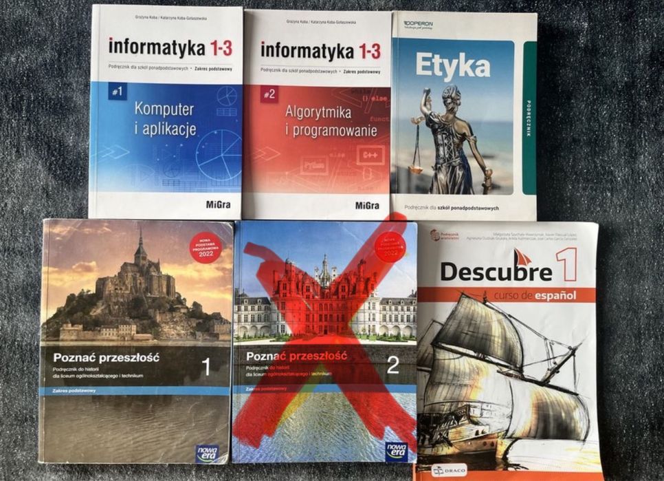 Poznaj Przeszlosc Descubre Informatyka Etyka Liceum klasa 1 i 2