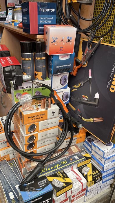 Сварочные горелки (рукава) на полуавтоматы, расходники