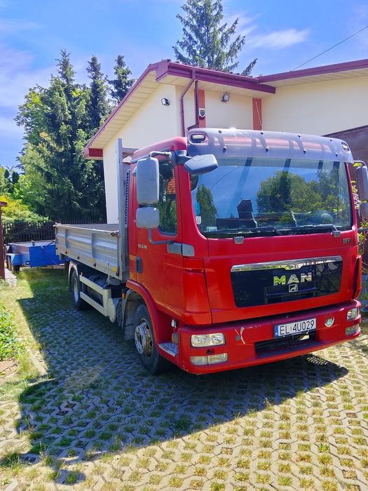 MAN Tgl 8.180  Wywrotka Man TGL 8.180 4x2 3stronna Najazdy
