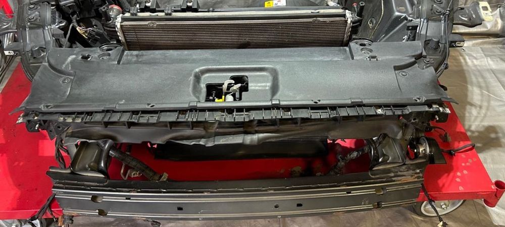 Pas przedni Kompletny Ford Mustang chłodnice VI gen 3,7 3.7 V6 V8 GT 5,0 5.0 2015 2016 2017 2018 2019 2020 2021 2022 2023
