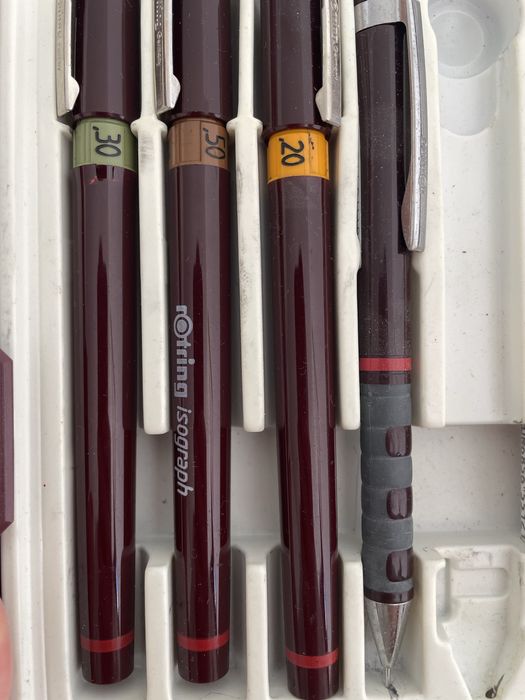 Rotring Drawing набір ізографів ручки для креслення