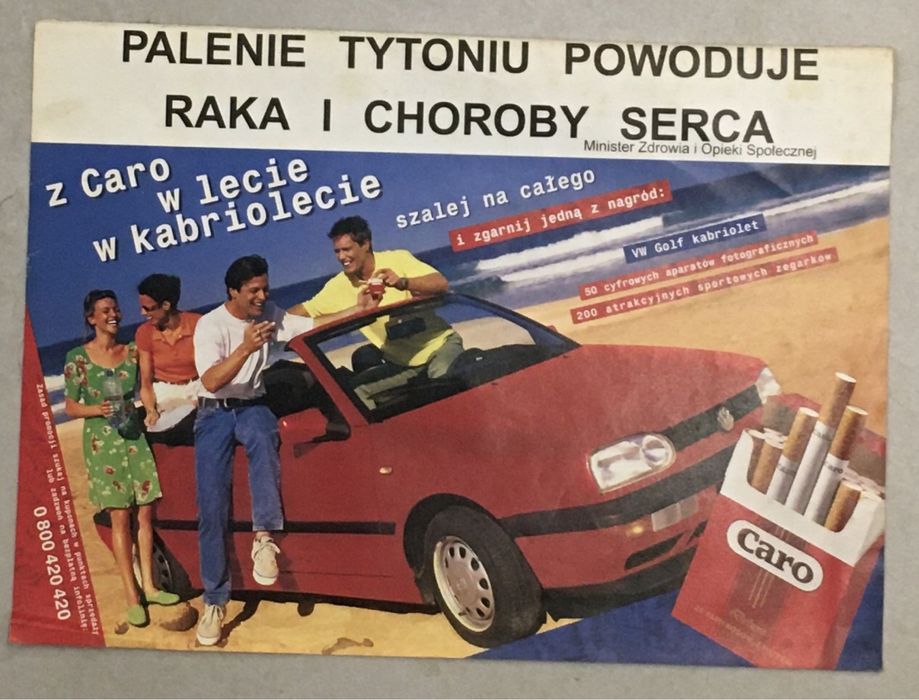 VW volkswagen golf cabrio kabrio kabriolet mk3 3 III caro papierosy