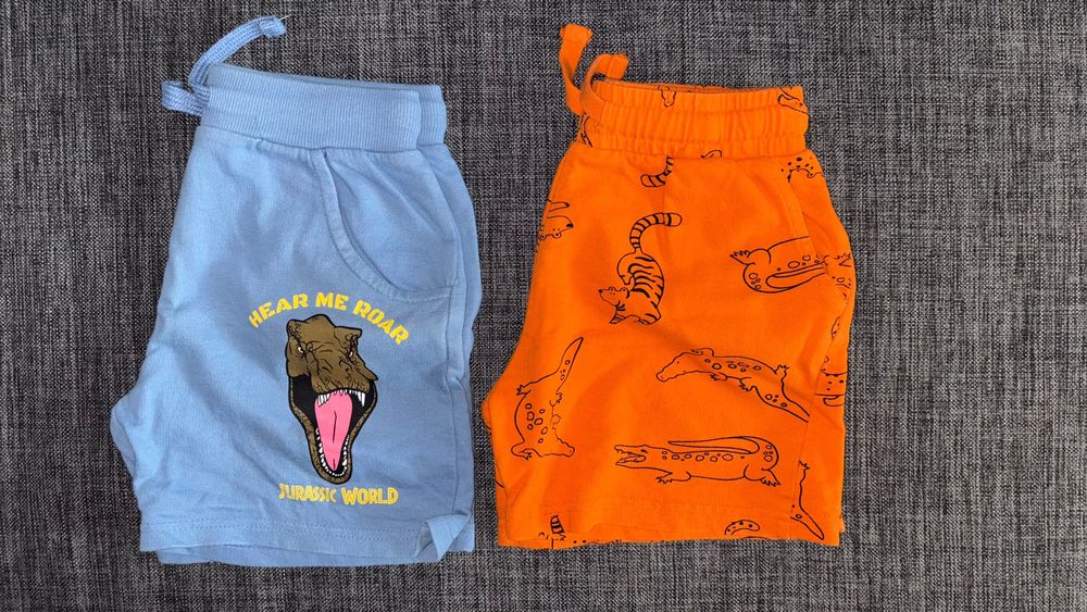 Krótkie spodenki komplet paka 8 par