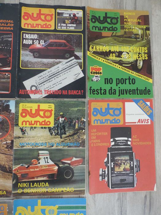 Lote de Revistas Auto Mundo