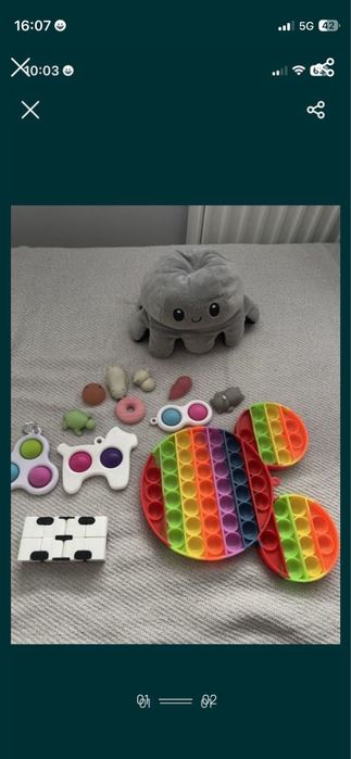 Zestaw fidget toys