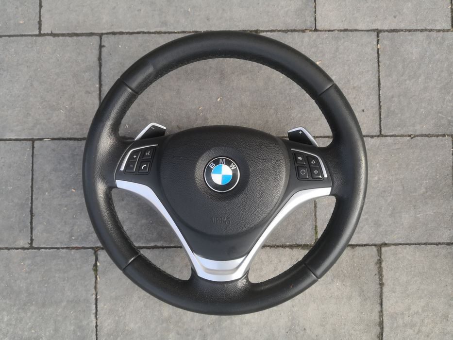 Kierownica multifunkcyjna BMW x1 e84 e90 e92 e87 e82 e88 z łopatkami