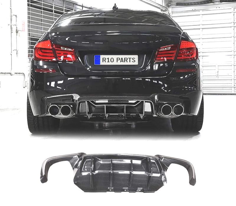 DIFUSOR BMW F10 LOOK COMPETITION CARBONO