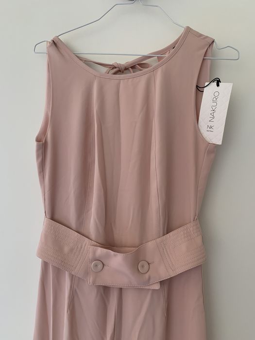 Macacao rosa formal