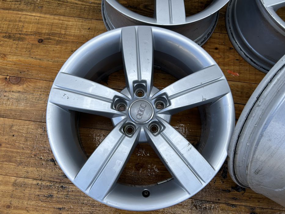 (F34) ALUFELGI 17” 5x112 AUDI 8J ET47 (TT, A3, A4 B6 B7 A6 C5, VW itp) oryginał