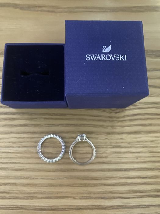 Conjunto aneis SWAROVSKI