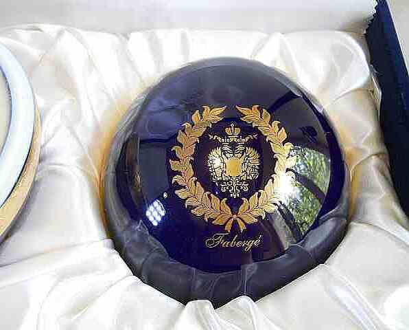 FABERGE Limoges, France ароматизированная свеча