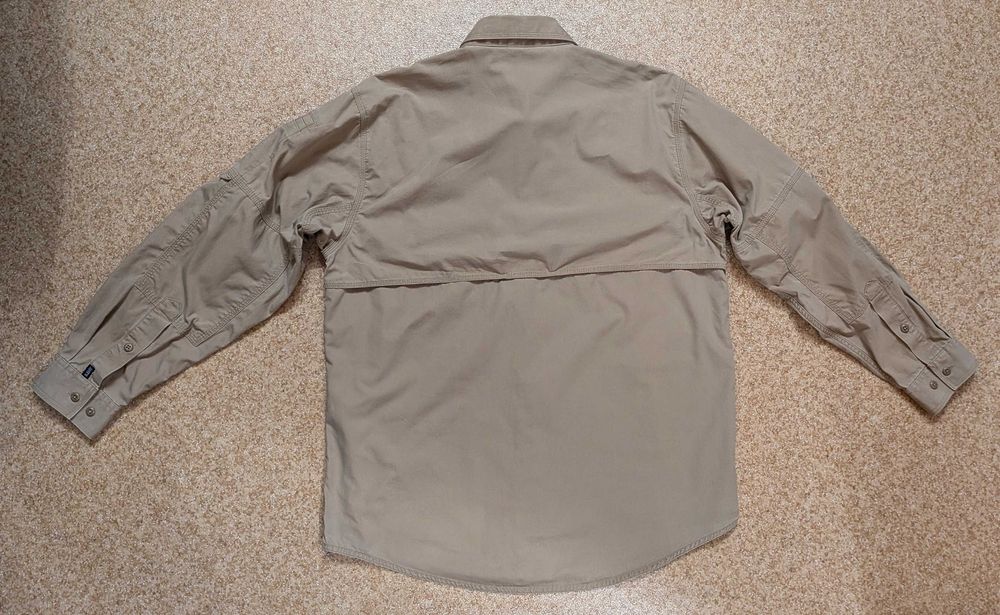 Тактическая рубашка  5.11 Tactical Long Sleeve Cotton Shirt (Coyote)