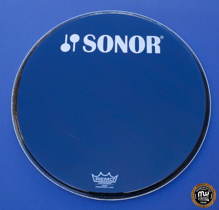 ‼️ Sonor - naciąg Remo Powerstroke 3 Ebony Bass Reso 22" ‼️