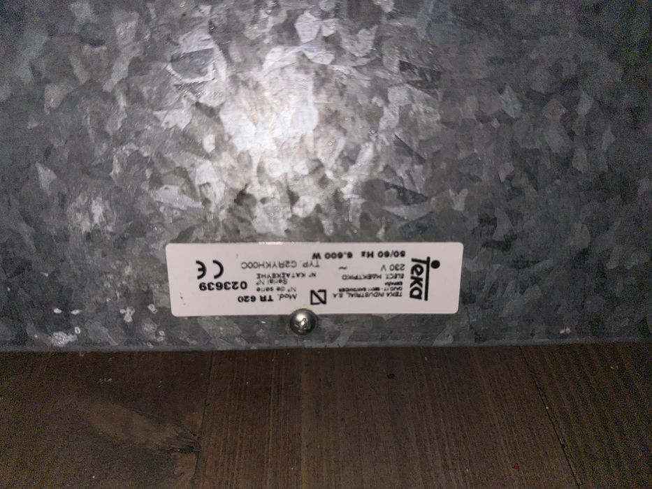 Placa Vitrocerâmica TEKA – modelo TR 620, 4 zonas, 5600 W / 230 V