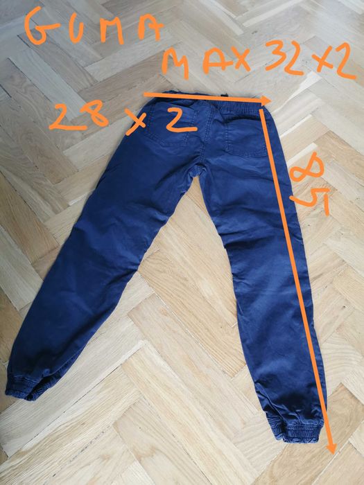 Spodnie bawełniane Carry Kids 140 cm